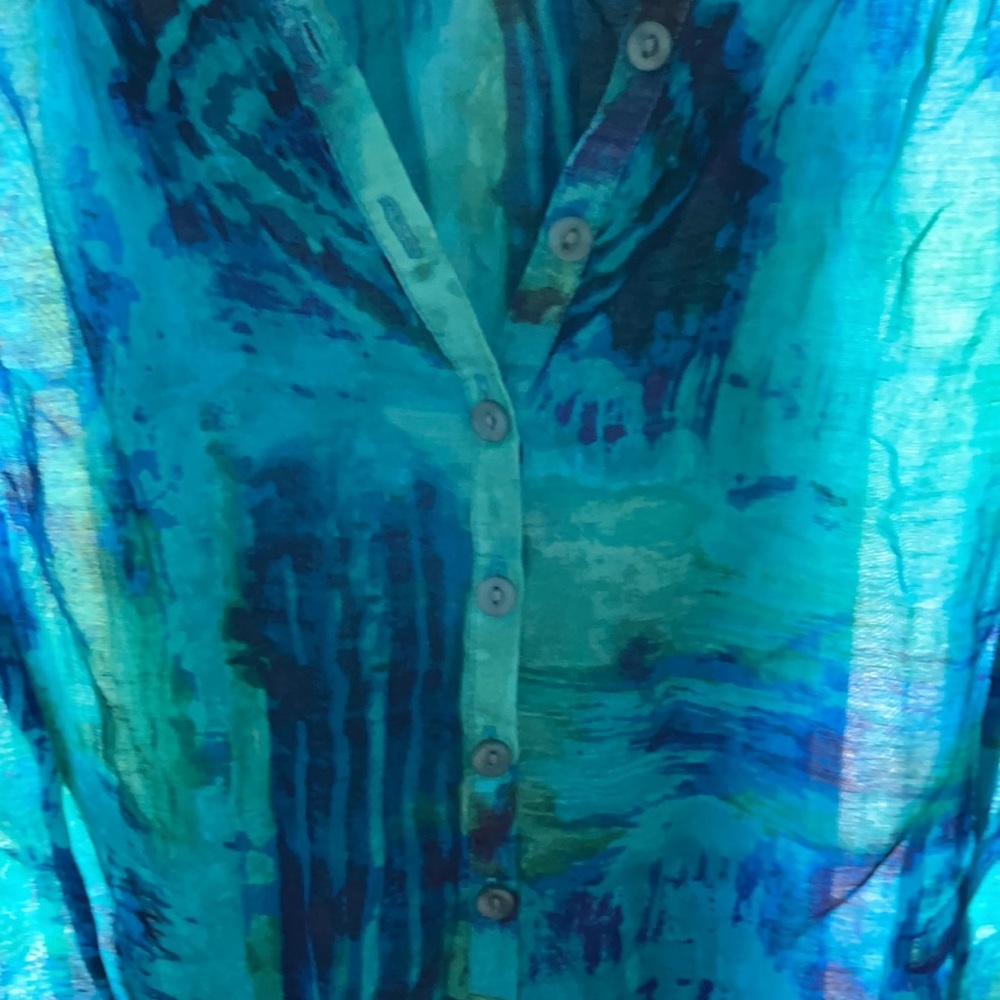 Chico’s sheer top - Picture 2 of 3